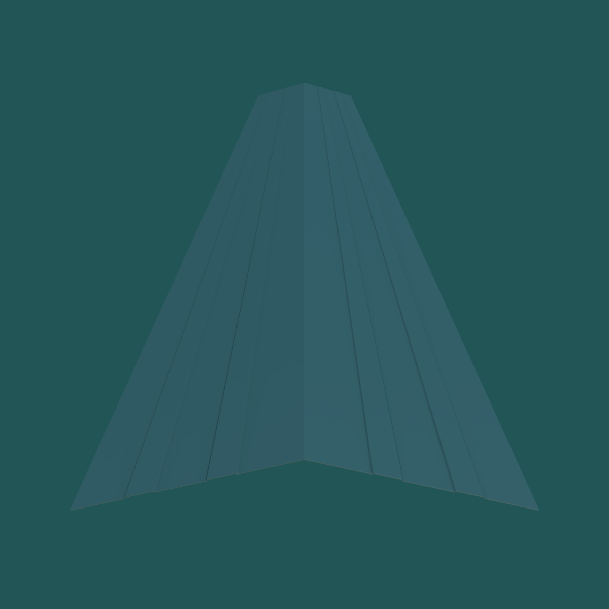 320mm Ridge 30G Sky Blue Smooth