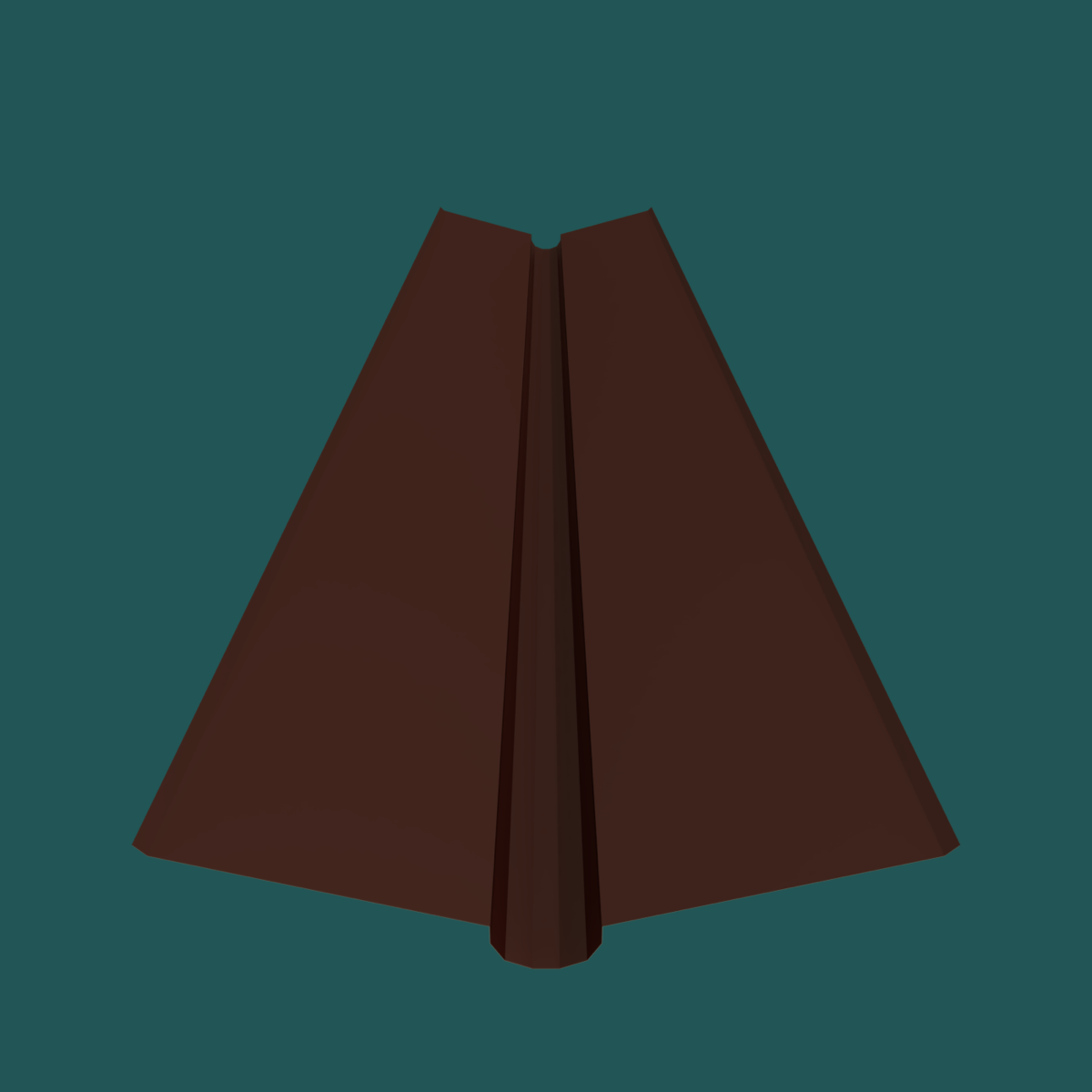 380mm Valley 28G Brick Red Smooth