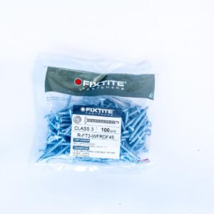 FIXTITE Class 3 45MM Full Thread Wafer Head Steel/Timber Fastener