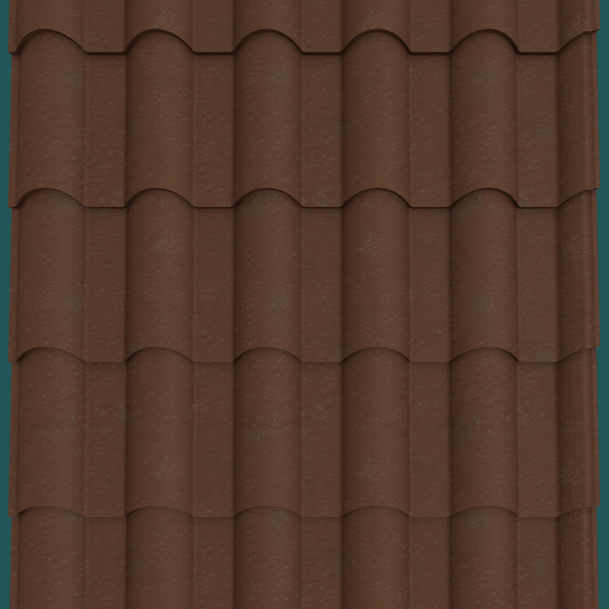 Elegantile 28G Brick Red Textured Roofing Sheet