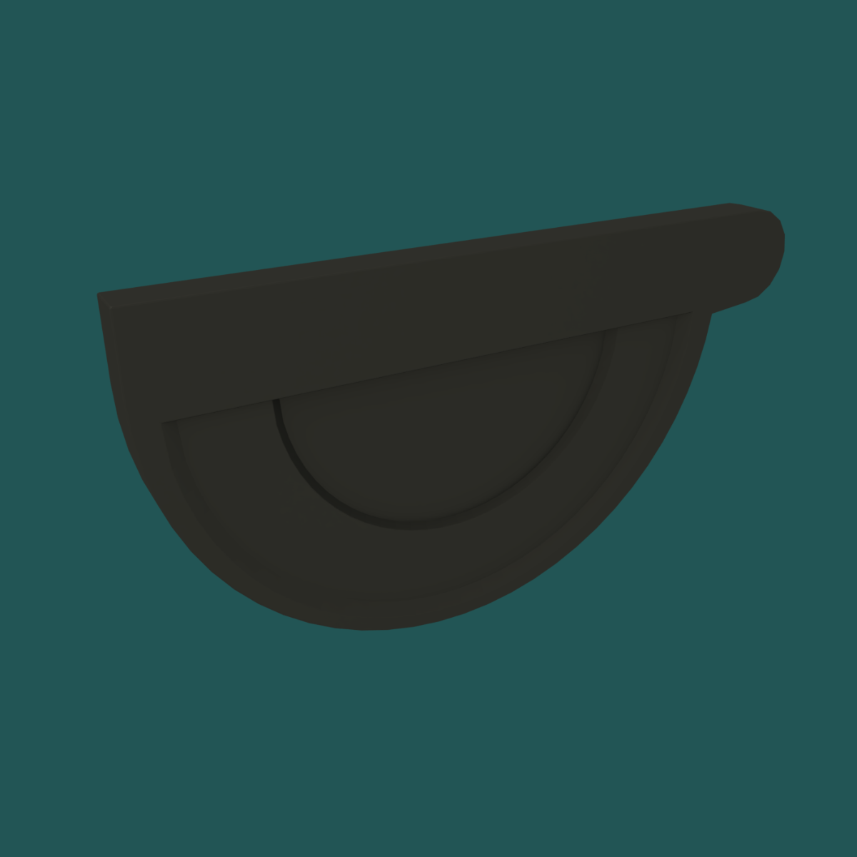 PPAZ End Cap - Left Charcoal