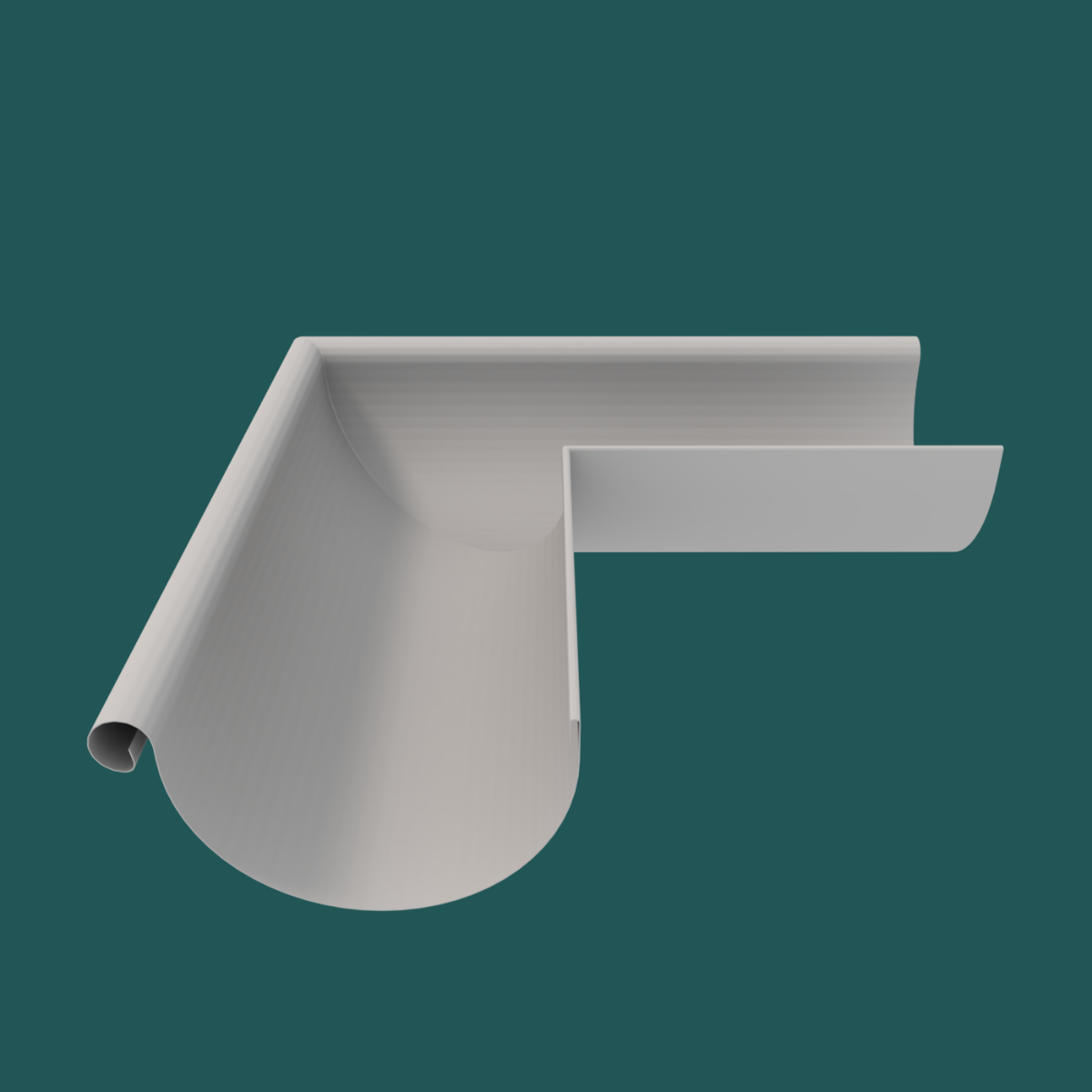 PPAZ Outer Corner Miter Brilliant White